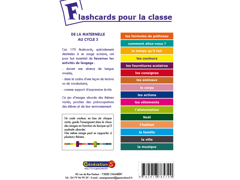 Thématiques Flashcards