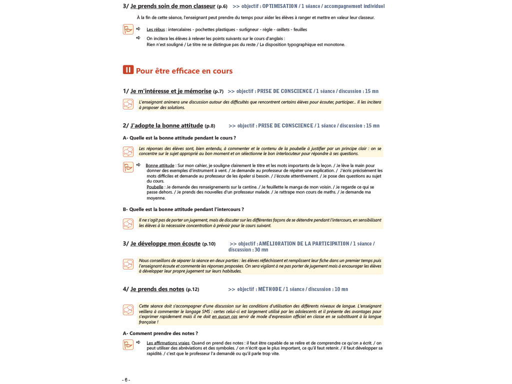 Méthodologie - Cahier 4 : Cahier de l'enseignant 6e - 5e