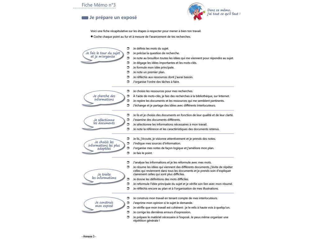 Méthodologie - Cahier 4 : Cahier de l'enseignant, préparer un exposé 6e - 5e