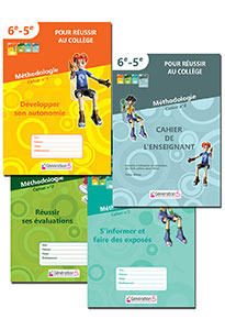 Méthodologie - Pack des 4 cahiers 