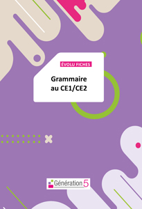 Evolu Fiches - Grammaire (CE1-CE2)